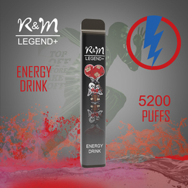 R&M LEFEND+ Fruit Flavor Rechargeable Disposable Vape Wholesaler