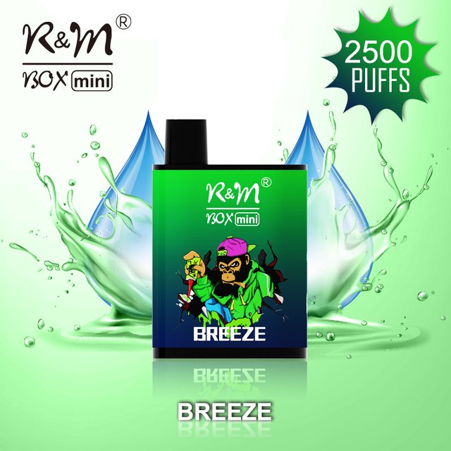 R&M BOX MINI Breeze 5% Salt Nicotine Disposable Vape