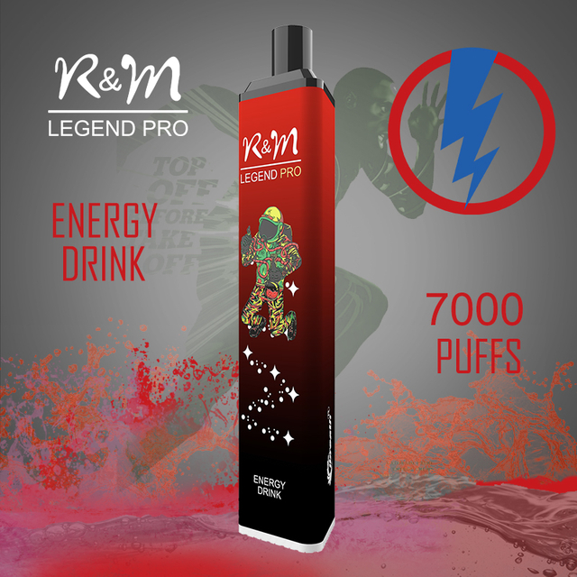 R&M LEGEND PRO|Energy Drink|Disposable Vape Wholesaler