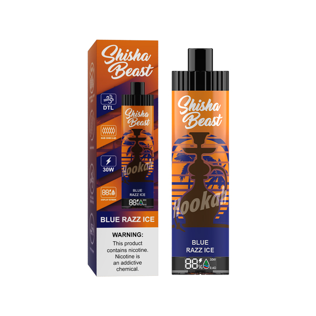 UK Dubai Popular DTL Shisha Beast 20K Disposable Vape With Digital Vape Al Fakher Geek Bar Electronic Cigarette