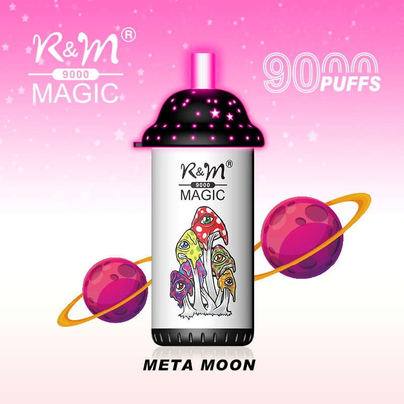 Prime drink META MOON flavors in disposable vape device