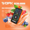 EU Warehouse VOPK ULTRA 40000 Puffs 40k Smart Screen Display Double Flavor Disposable Vapes