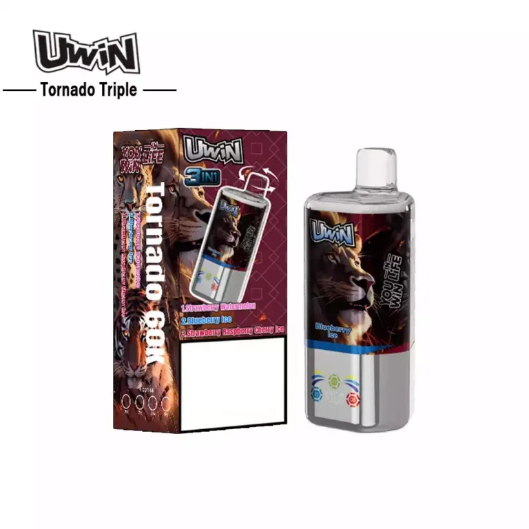 UWIN TORNADO TRIPLE 60000 Puffs 3-in-1 Tastes Bulk Buy Rechargeable fruit flavor vape best disposable vape 2026 easy to use vape device Disposable Vapes Wholesale
