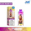 JNR Falcon Bar 48000 Puffs 2% Nicotine LED Display Rechargeable Disposable Vape Wholesale 