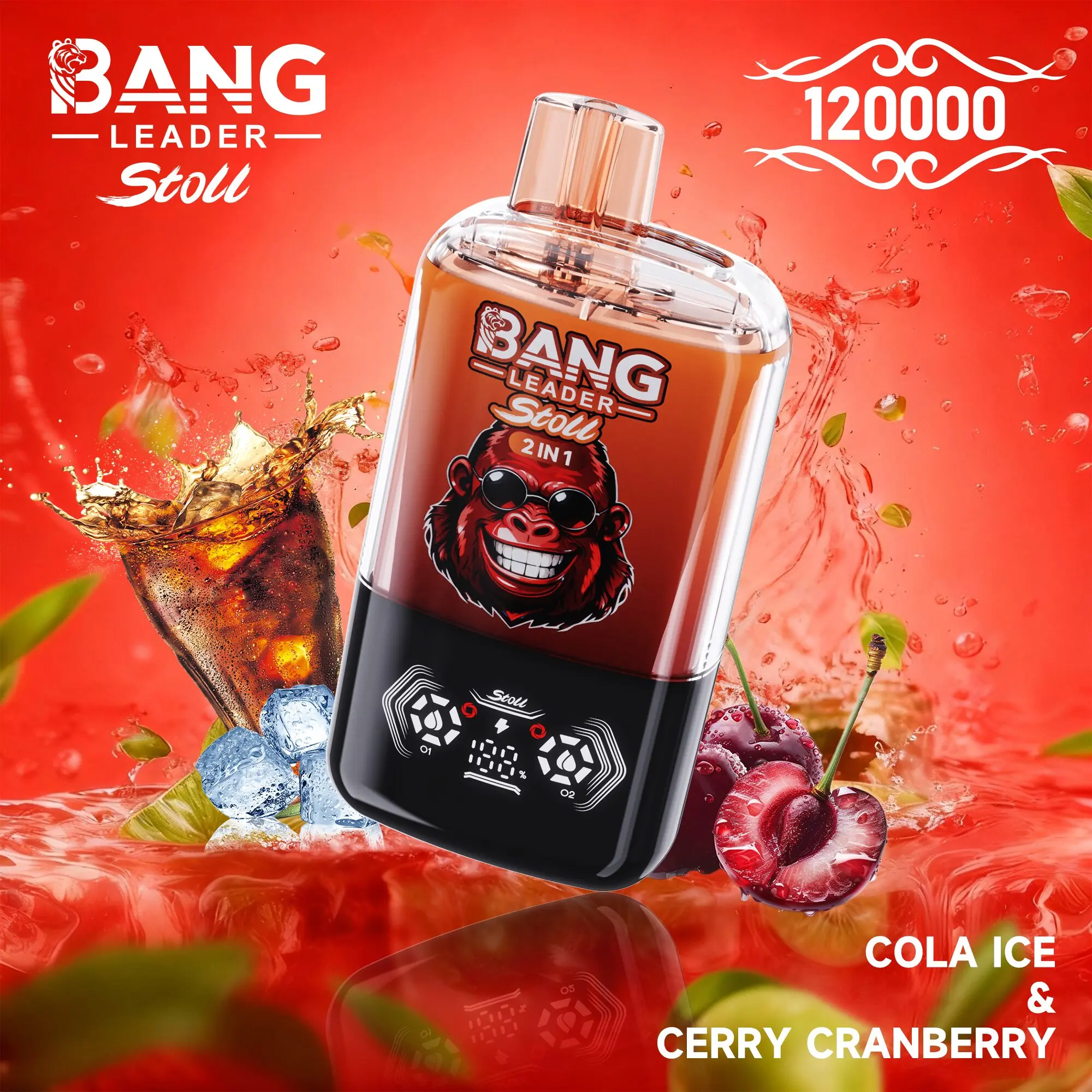 Bang Leader Stoll 120000 Puffs Dual Flavor Disposable Vape